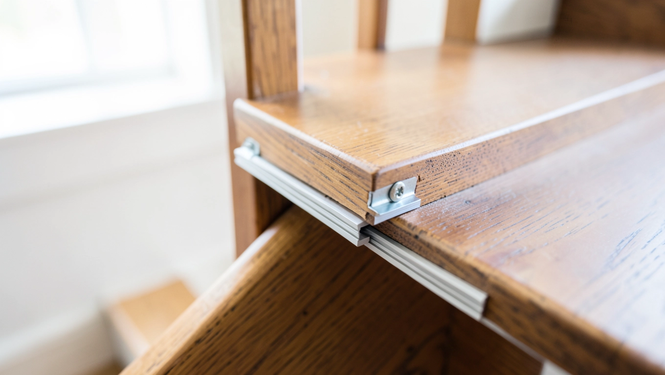 jak zamontować lamele przy schodach