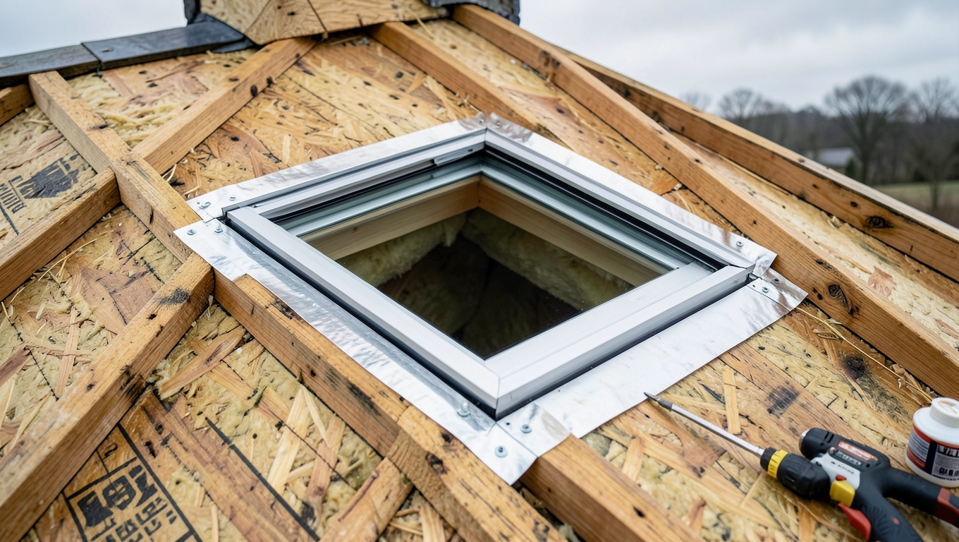 Jak zamontować okno dachowe w istniejącym dachu