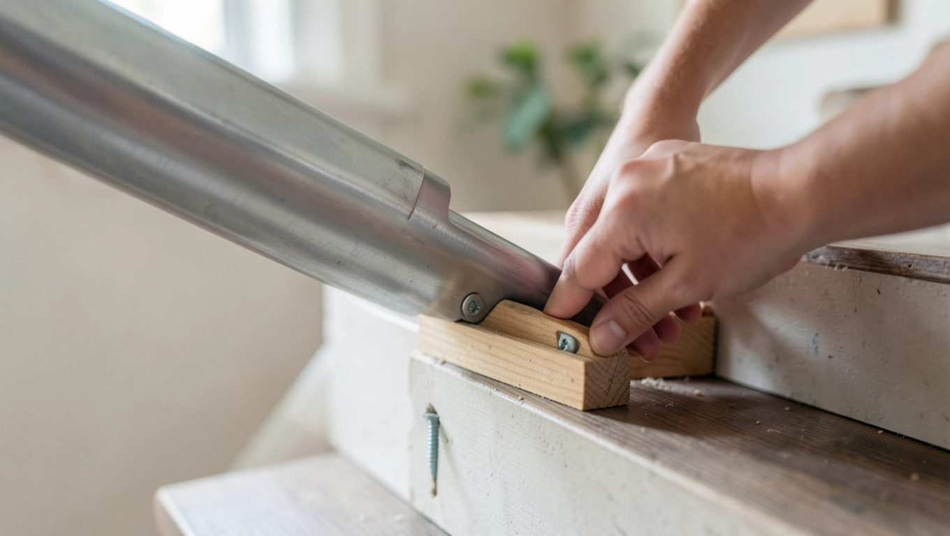 Jak zamontować poręcz na schodach