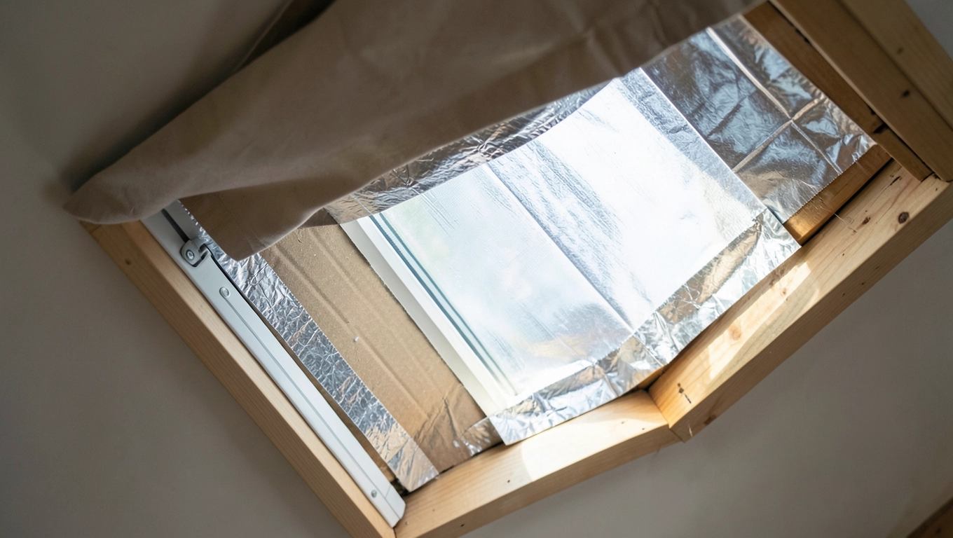 Jak zasłonić okno dachowe Domowe sposoby