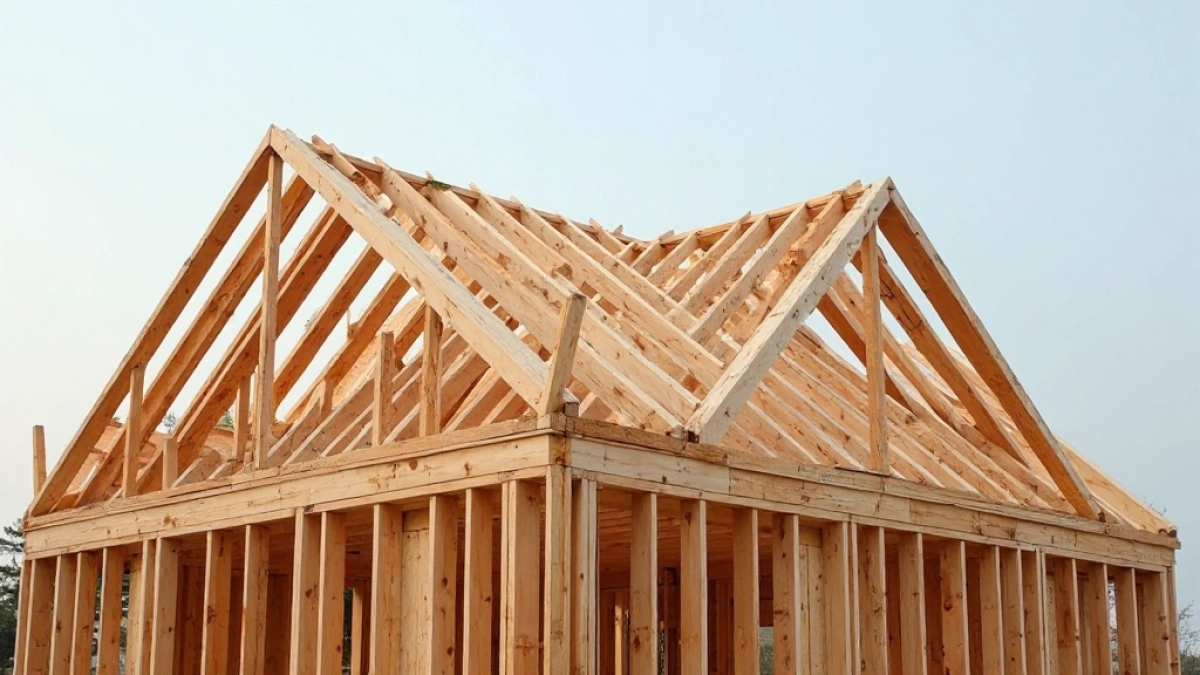 jak zbudować dach dwuspadowy