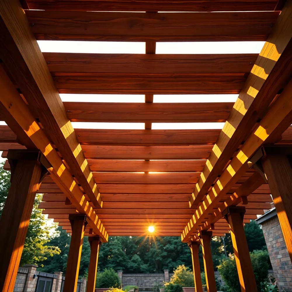 Jak zbudować pergolę tarasową