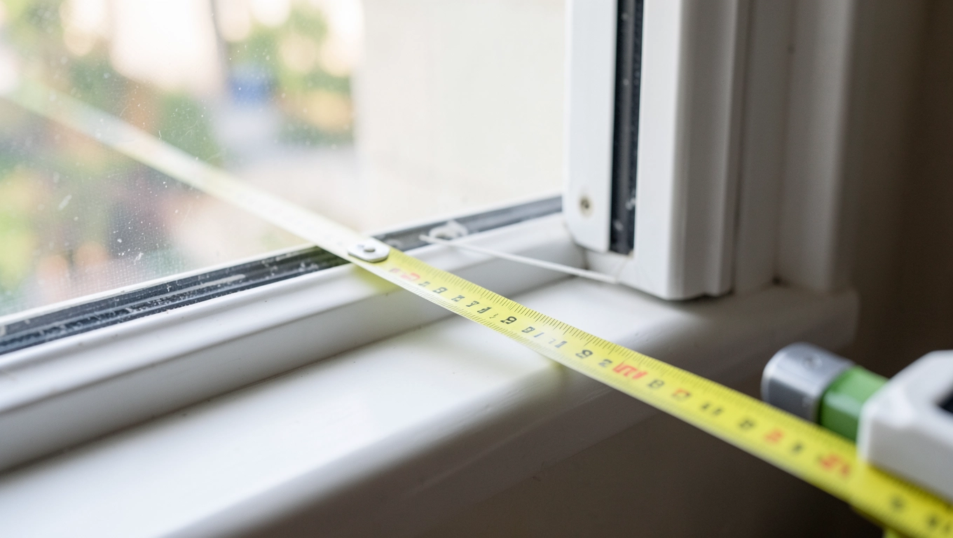 Jak zmierzyć okno do rolety