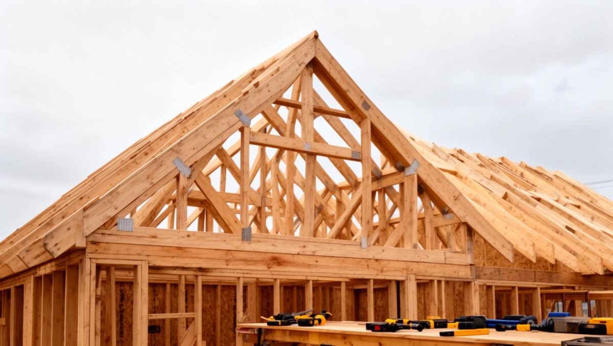 jak zrobić dach dwuspadowy krok po kroku