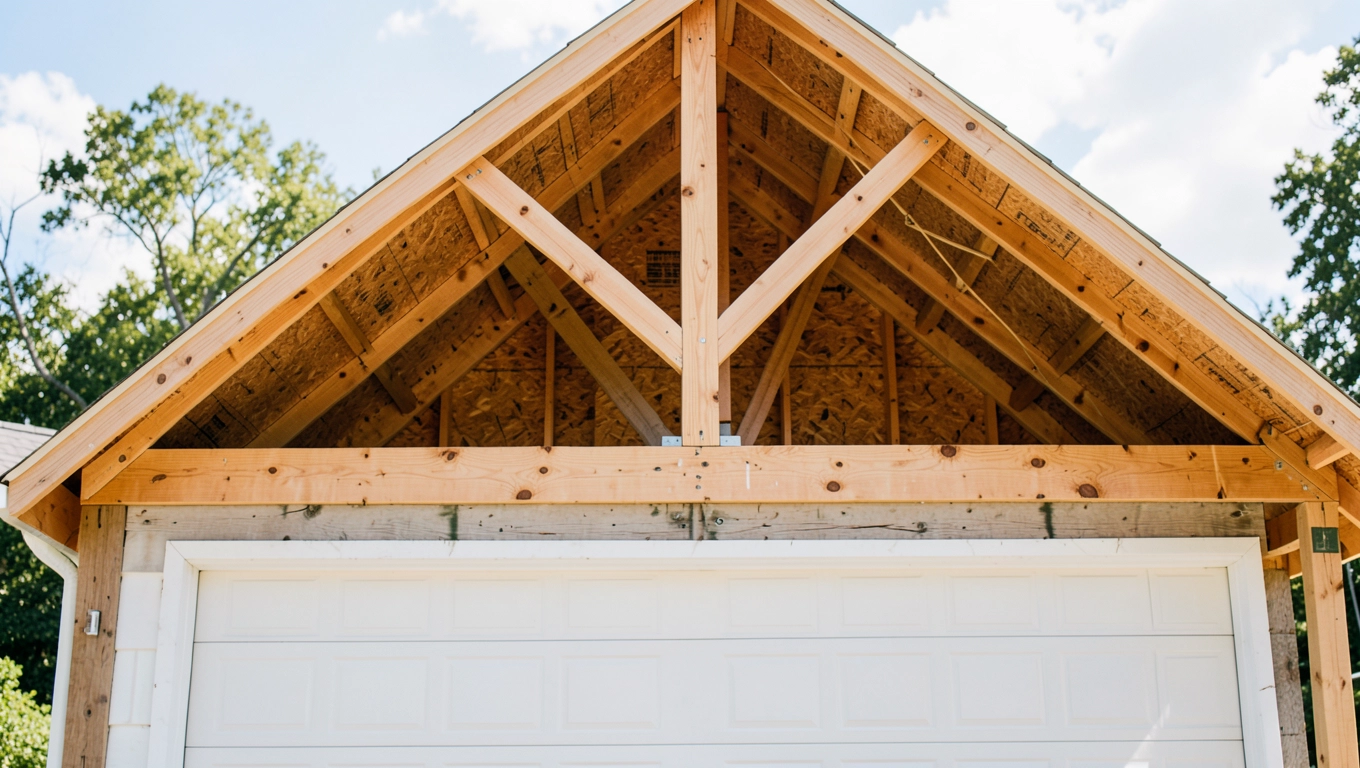 Jak zrobić dach dwuspadowy na garażu