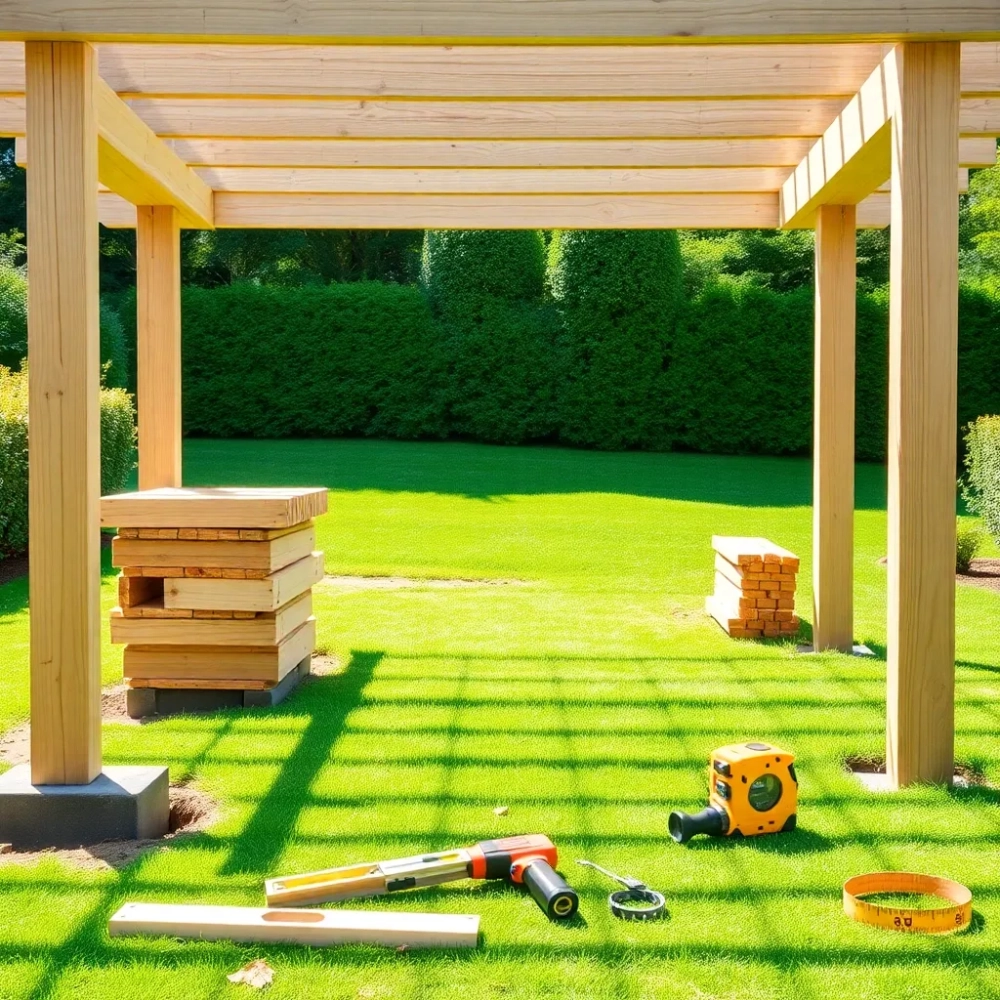 Jak zrobić pergolę krok po kroku