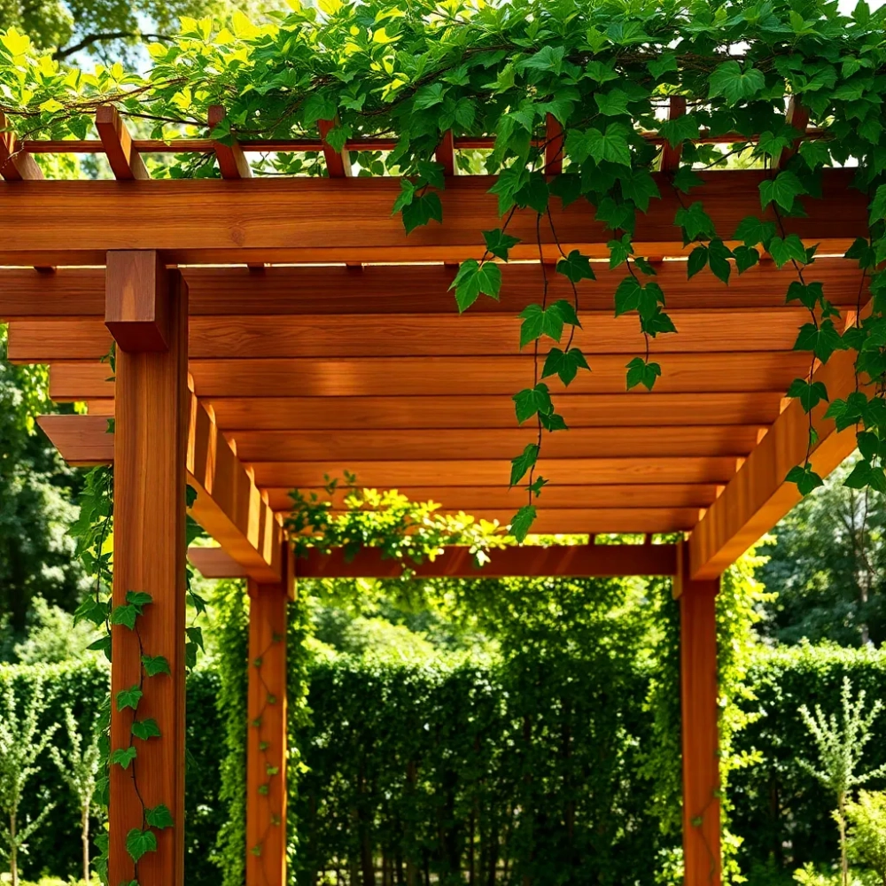 Jak zrobić pergolę z drewna