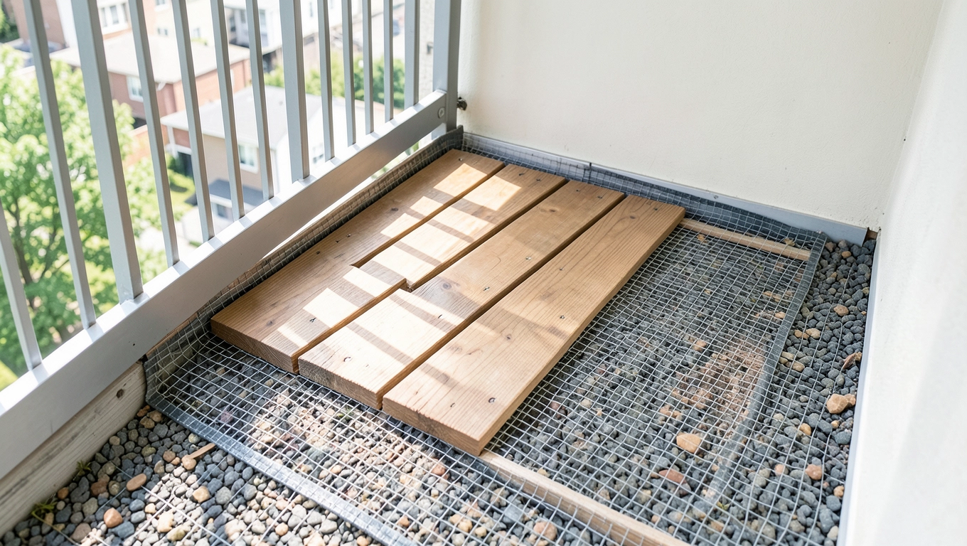 Jak zrobić podłogę na balkonie