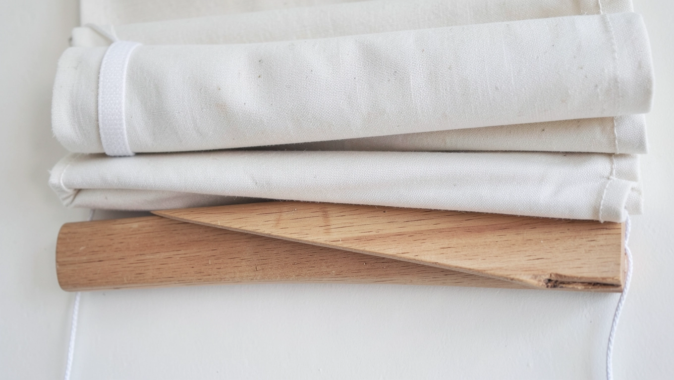 Jak zrobić roletę rzymską z tapety