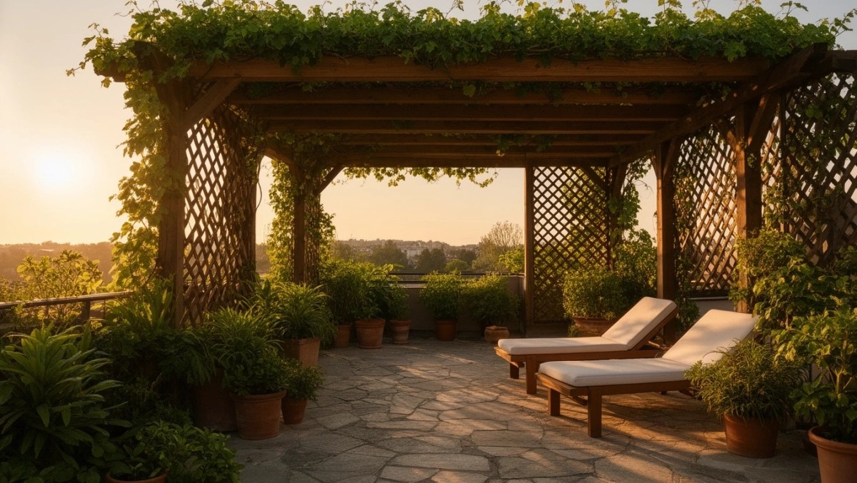 jak zrobic samemu pergole na taras