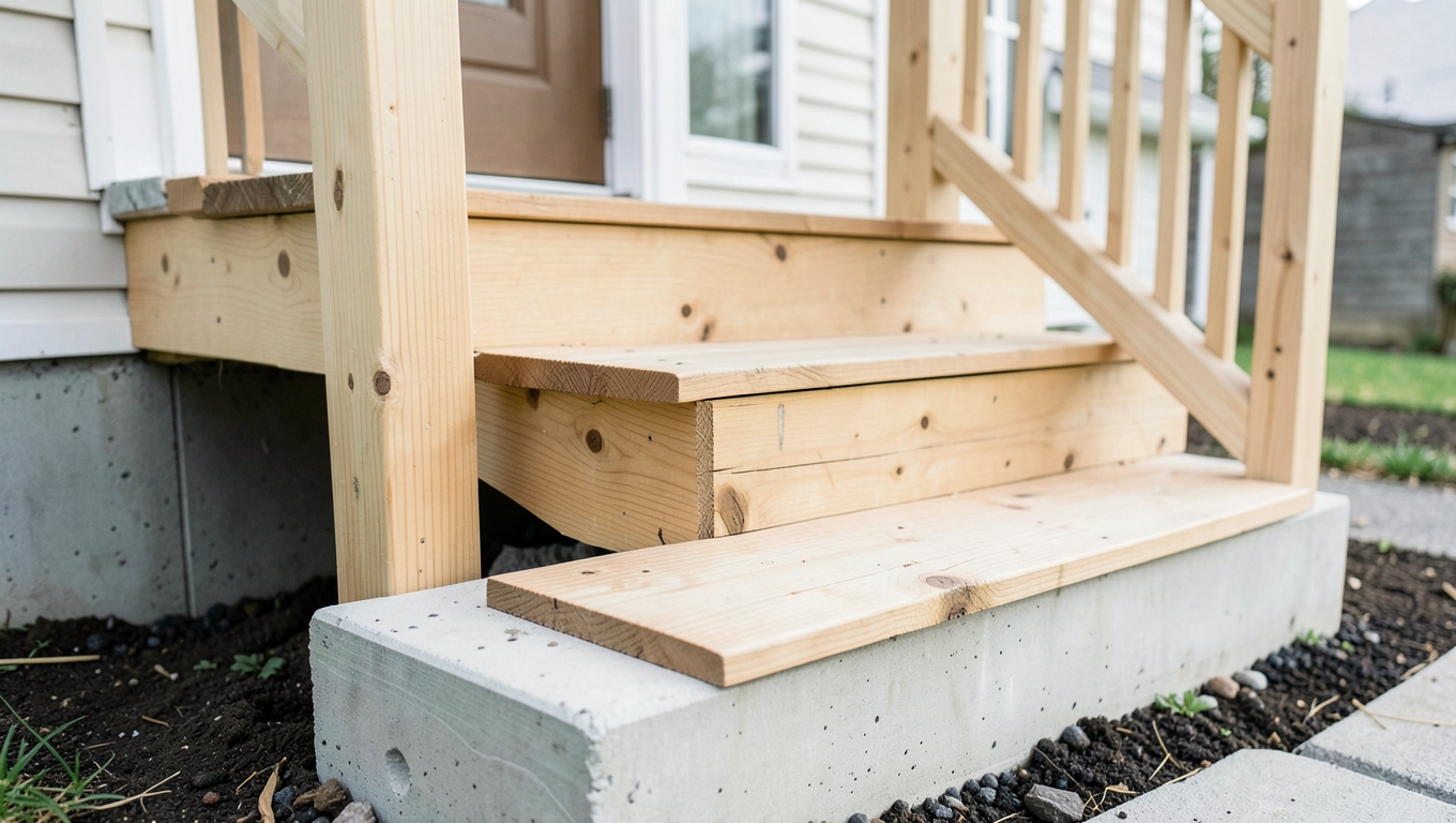 Jak zrobić schody wejściowe