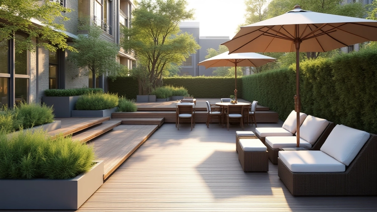 jaka głębokość tarasu