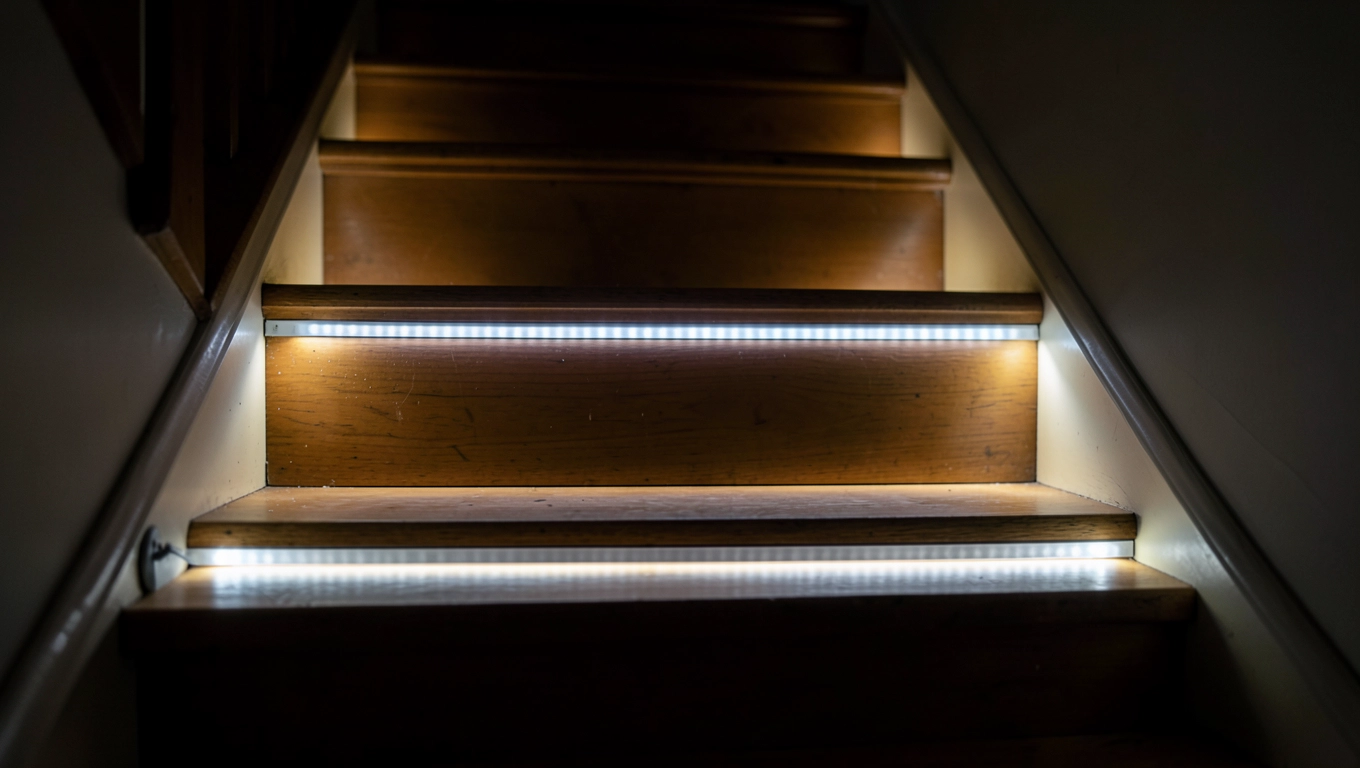 Jaka moc taśmy LED pod schody