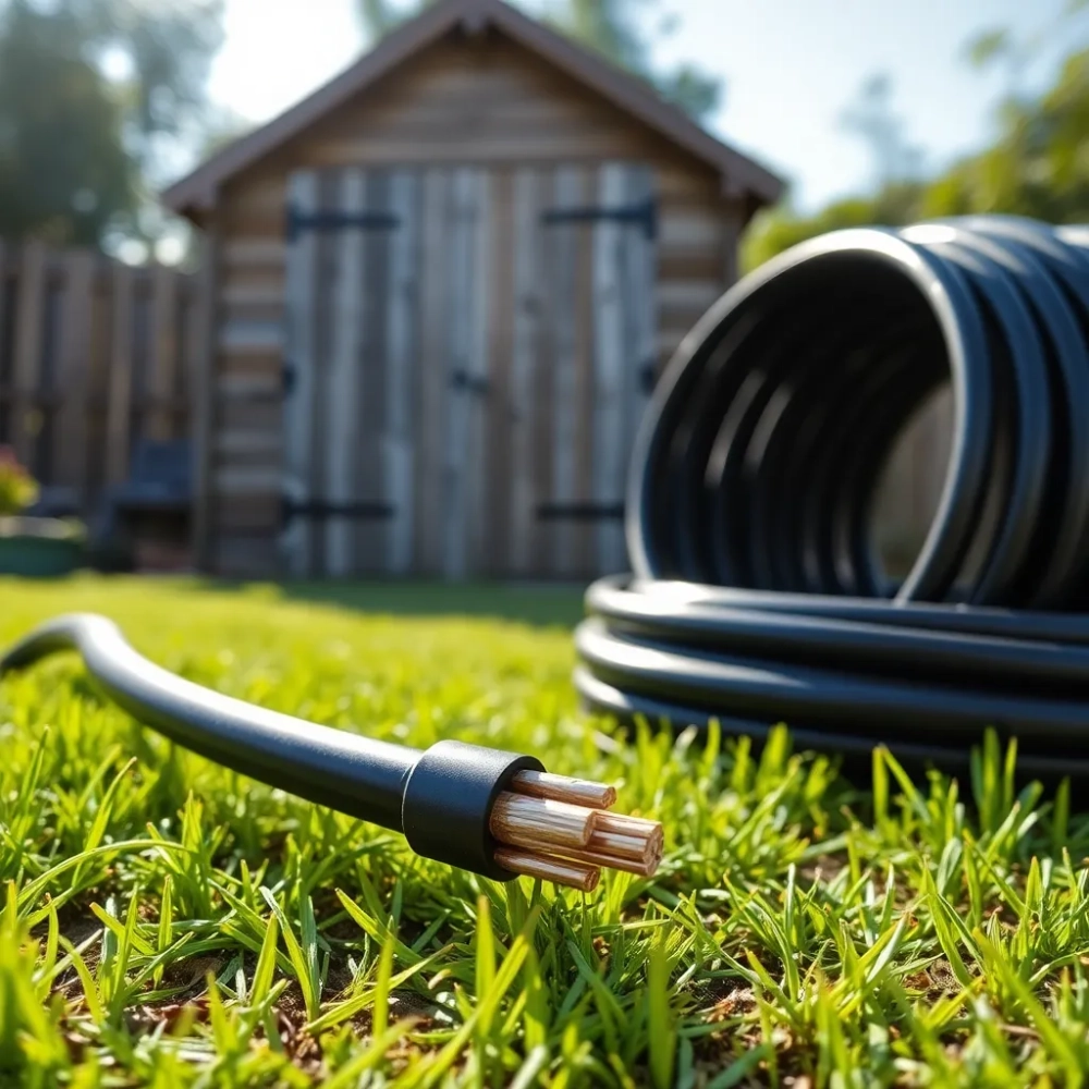 Jaki kabel do altanki