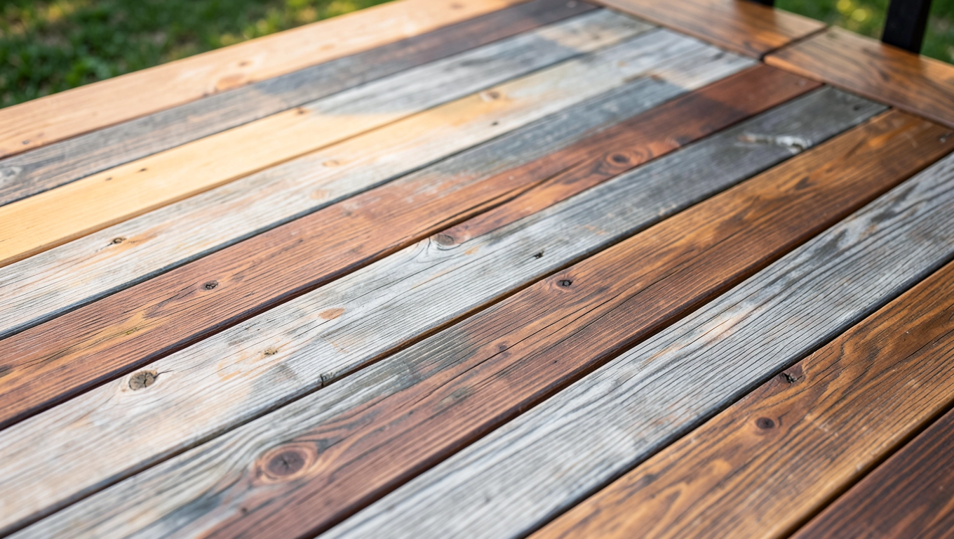 jaki kolor na taras drewniany