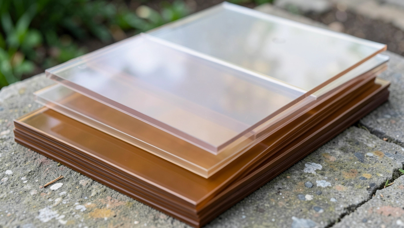 Jaki kolor poliwęglanu wybrać na zadaszenie tarasu?