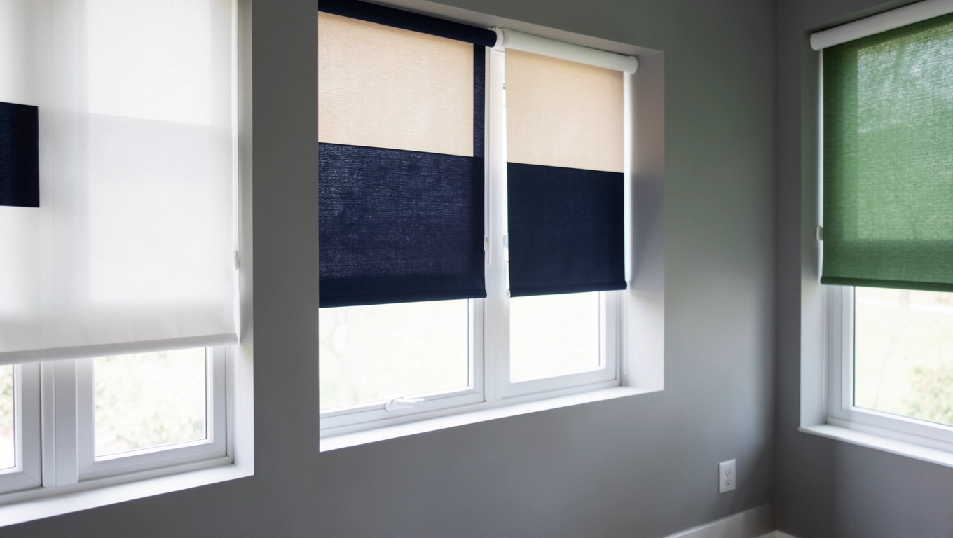 Jaki kolor rolet pasuje do szarych ścian