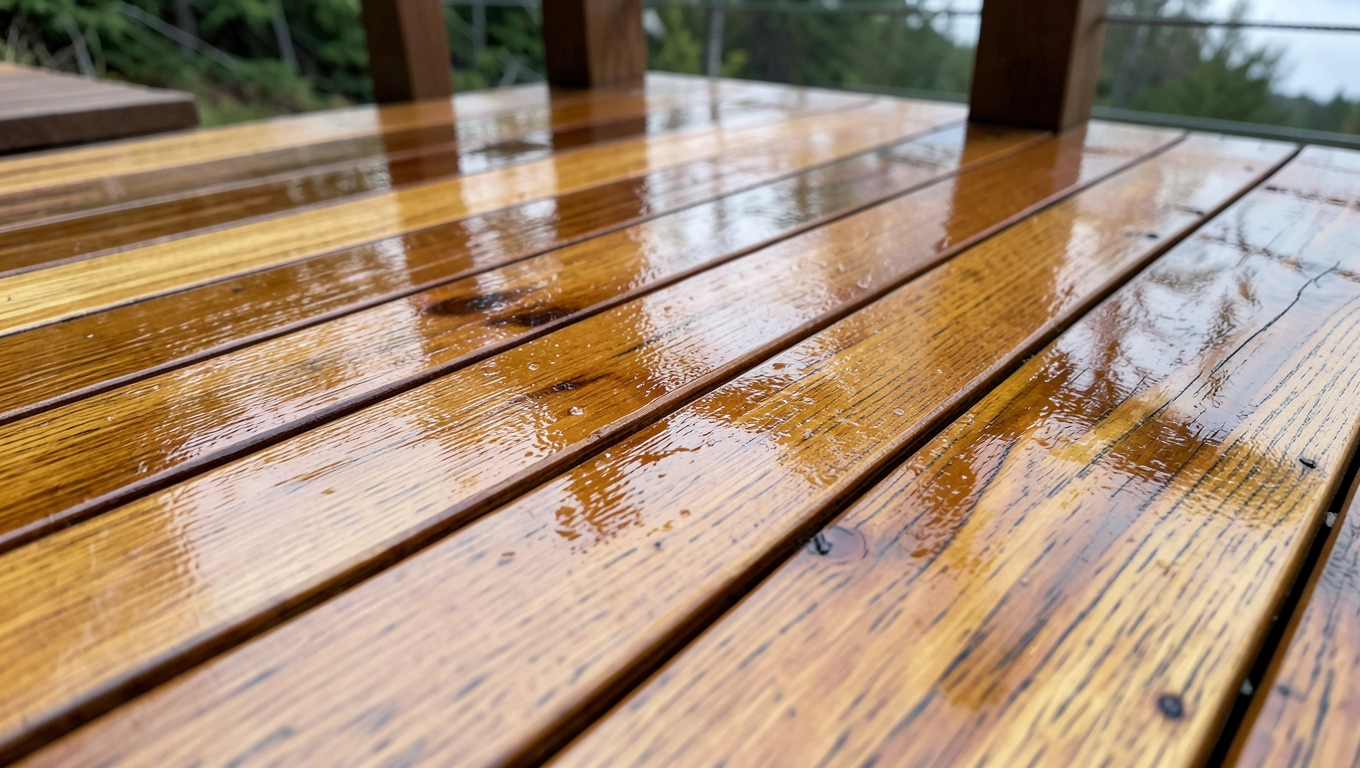 Jaki olej do tarasu z modrzewia vidaron