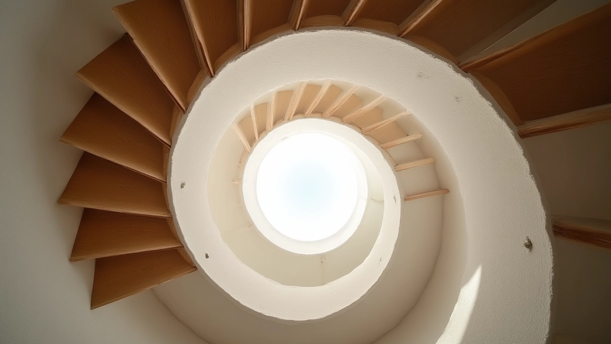 Jaki otwór na schody kręcone