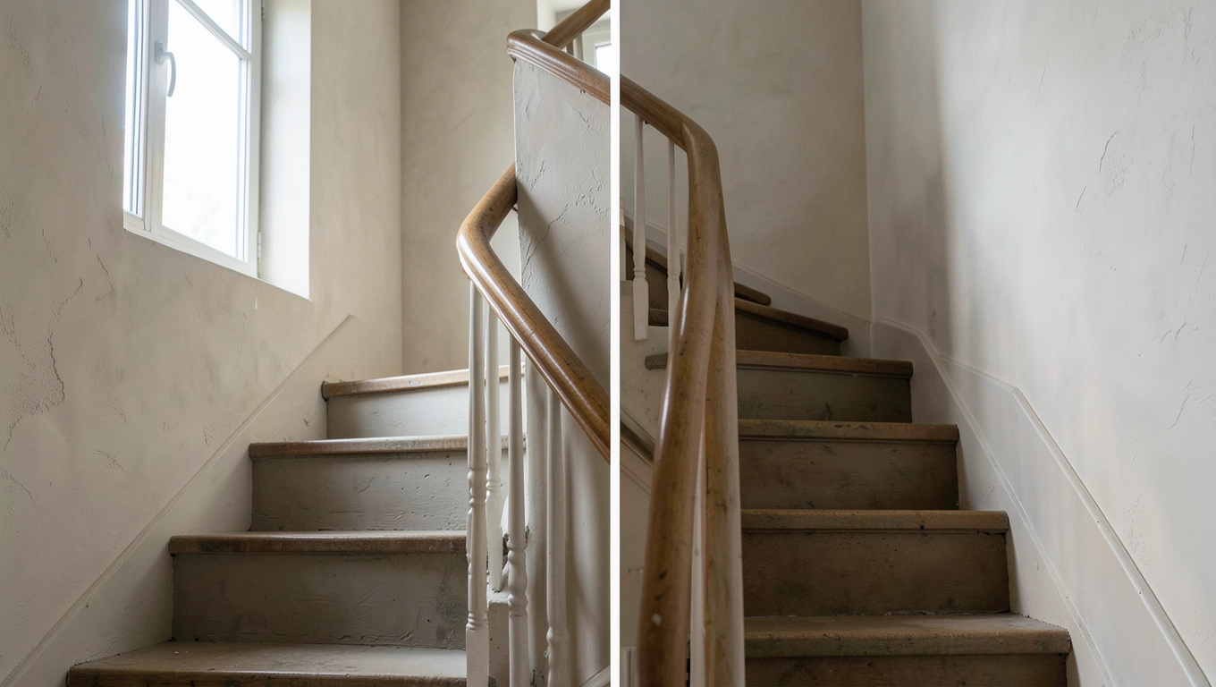 Jaki tynk na klatkę schodową