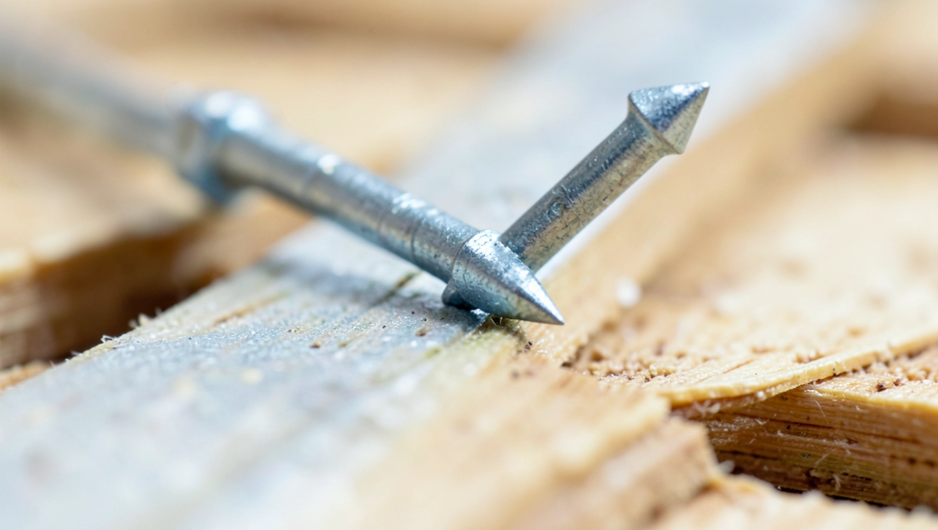 Jakie gwoździe do łat na dach