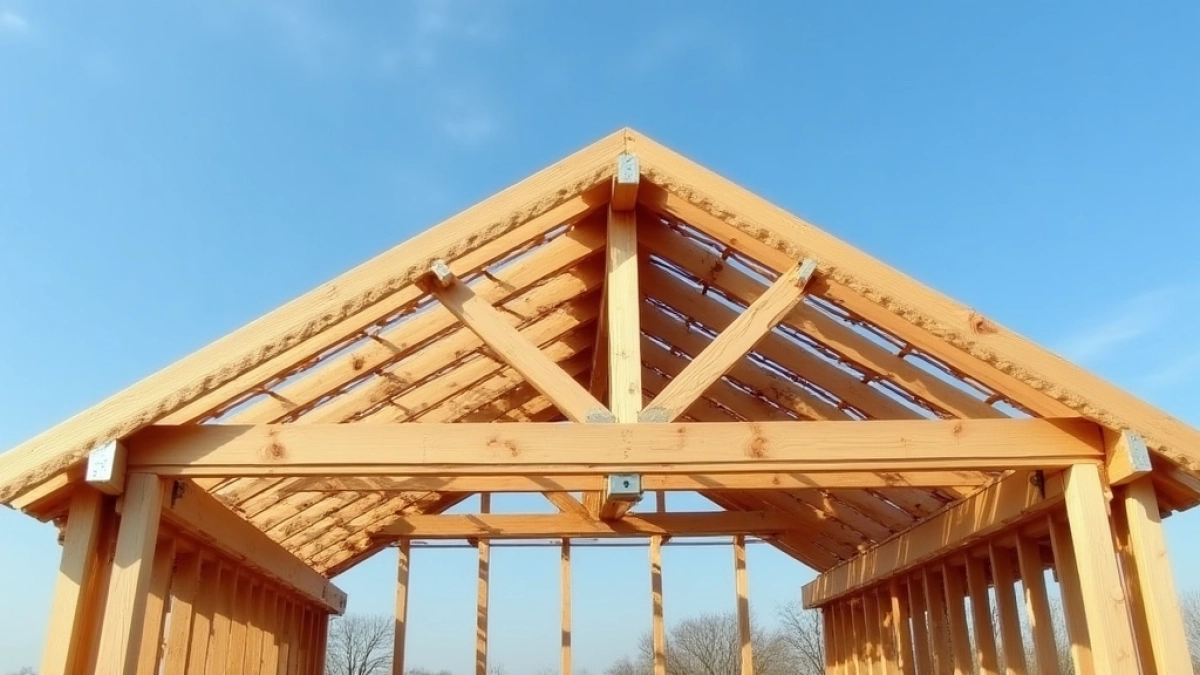 jakie krokwie na dach jednospadowy 4m