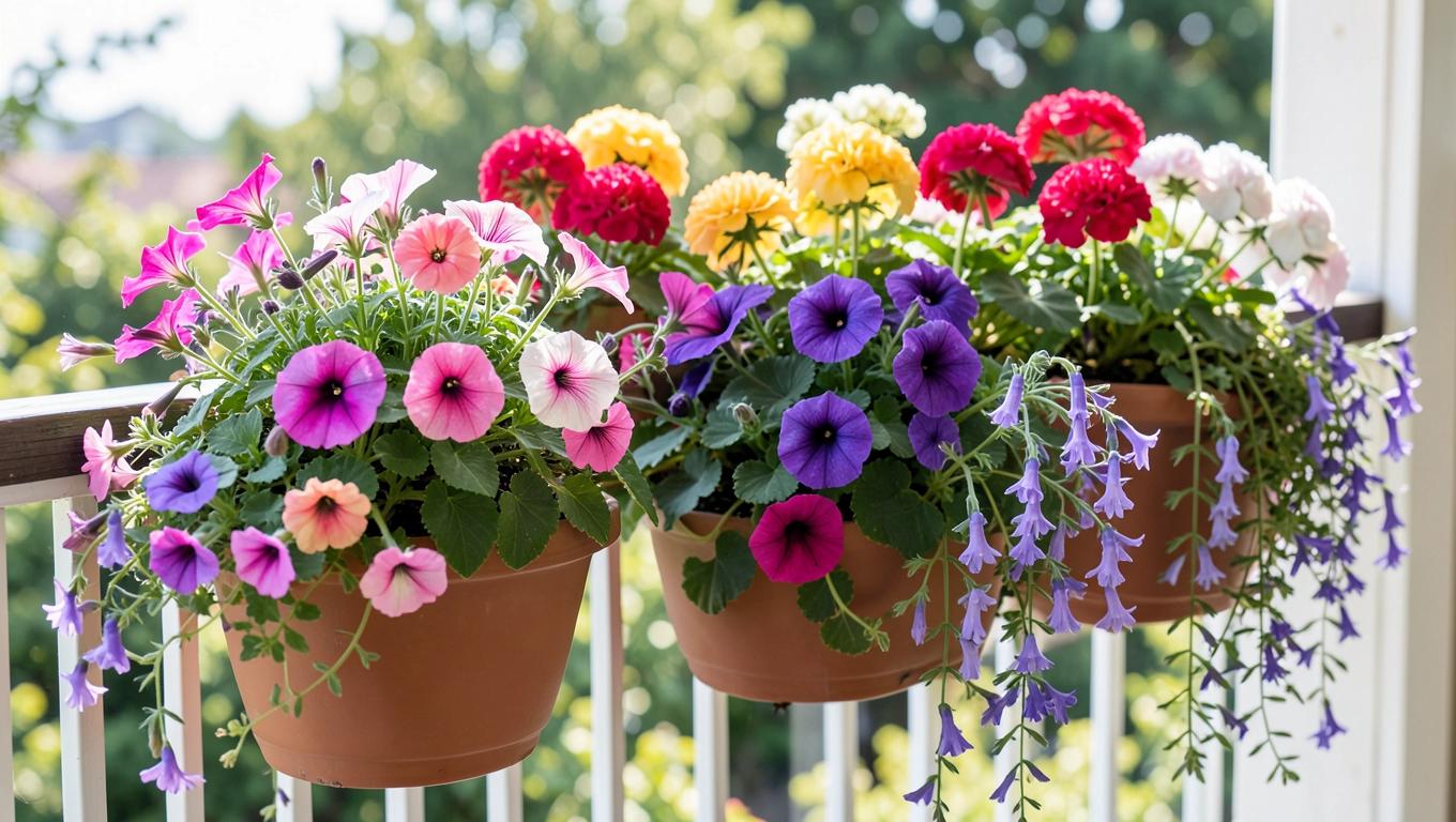 Jakie kwiaty na balkon w maju