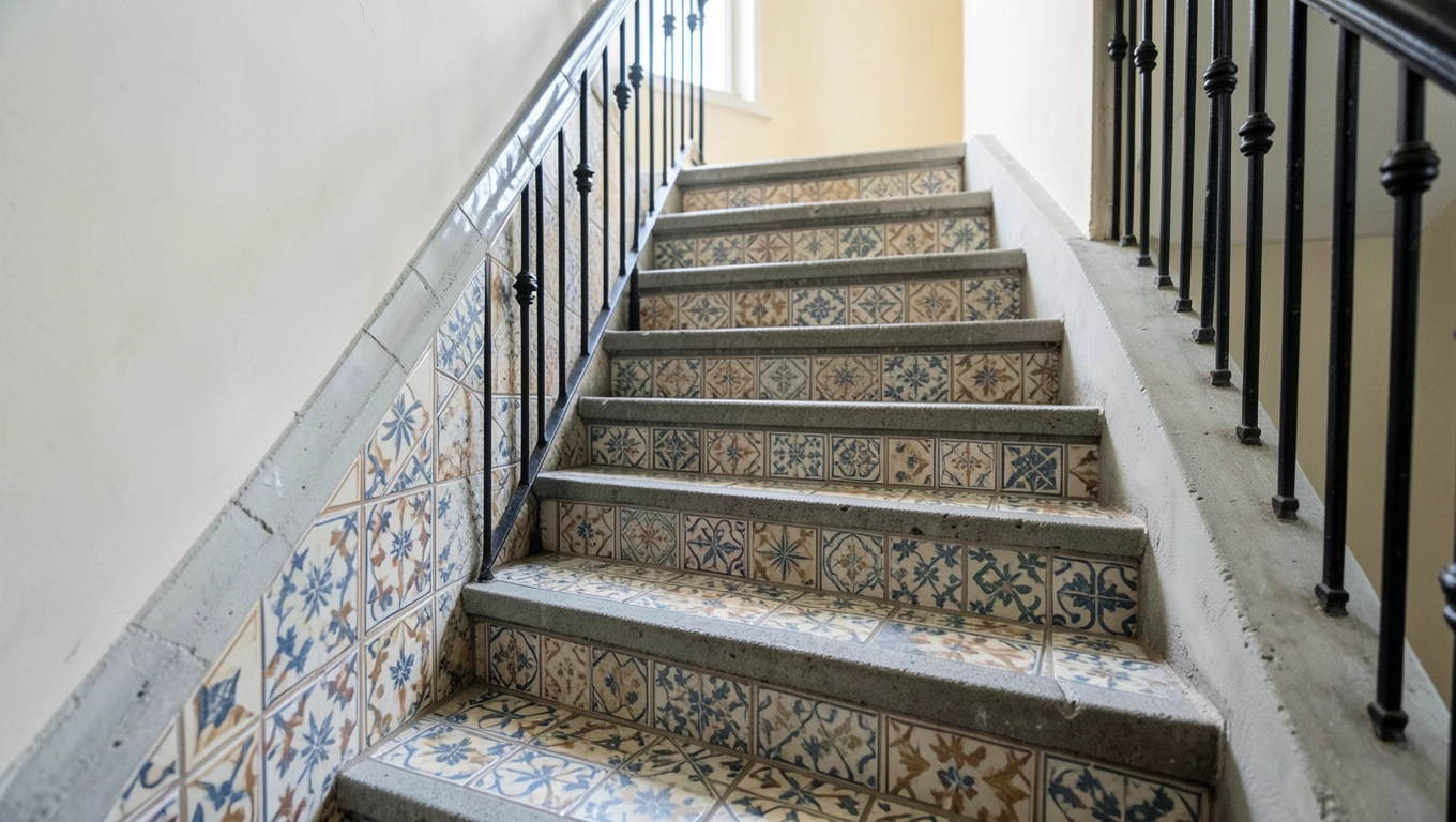 Jakie płytki na klatkę schodową