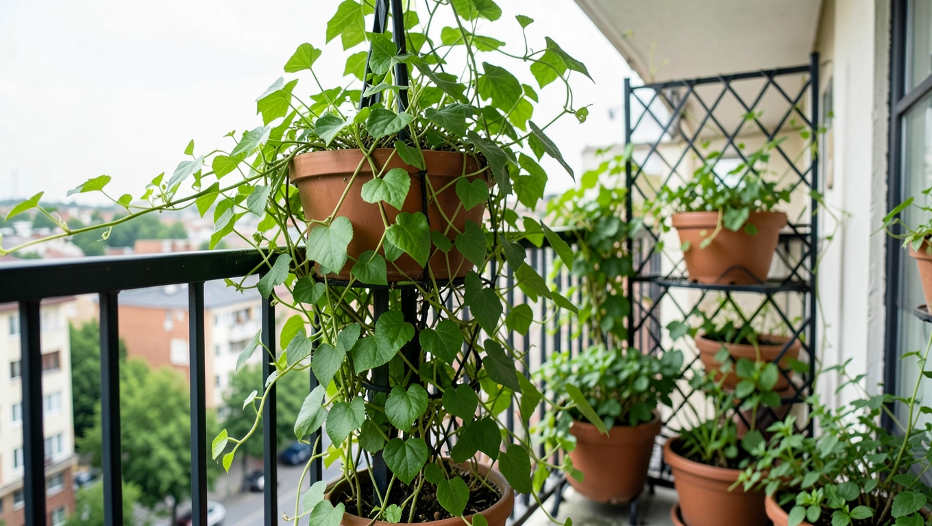 Jakie pnącza wieloletnie na balkon w bloku