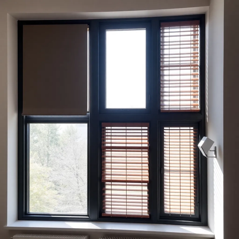 jakie rolety do antracytowych okien