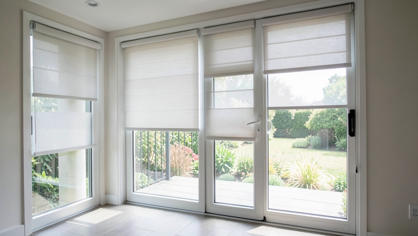 Jakie rolety na drzwi tarasowe przesuwne