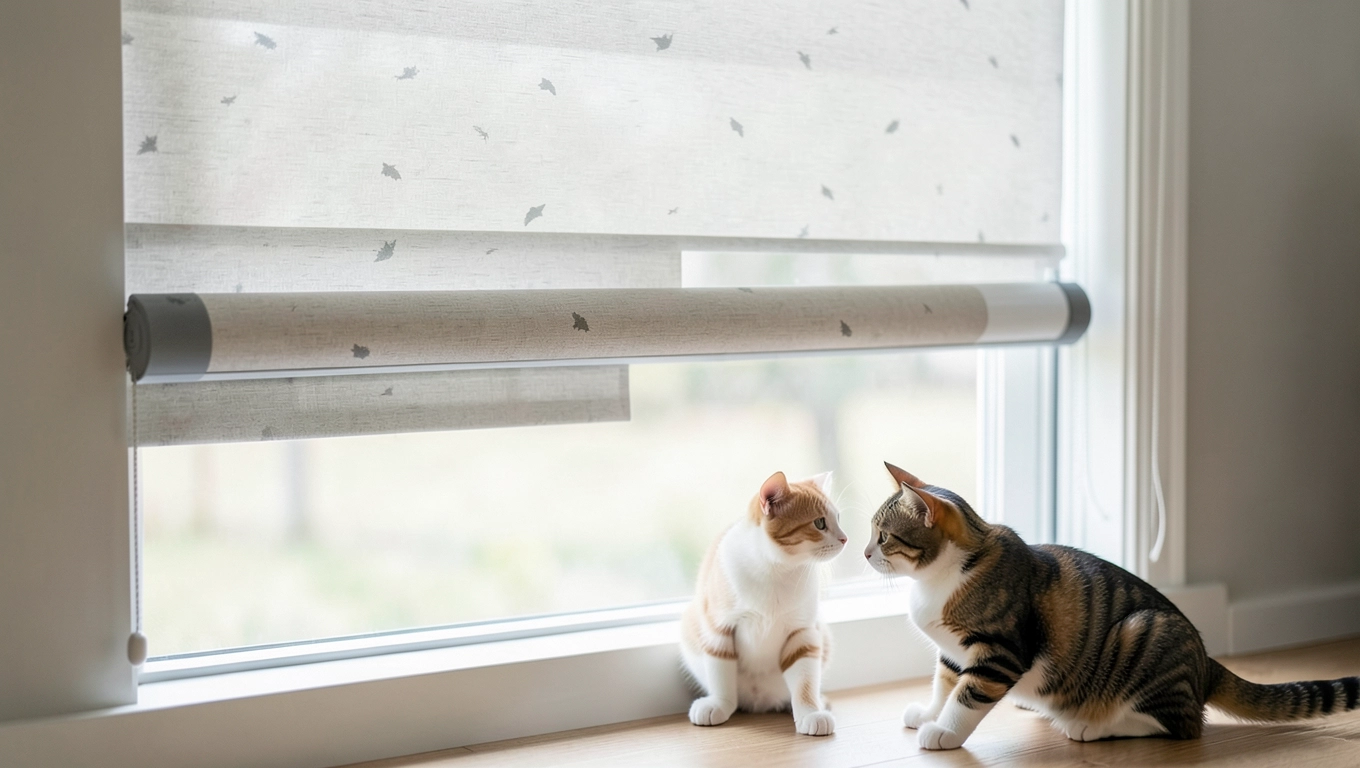 jakie rolety przy kotach