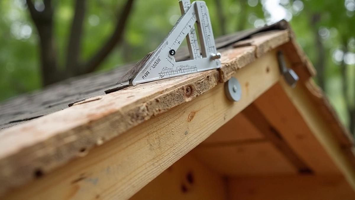 Kalkulator kąta nachylenia dachu jednospadowego