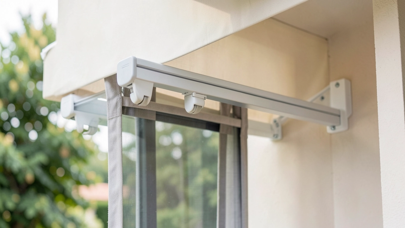 Karnisz na zasłony tarasowe