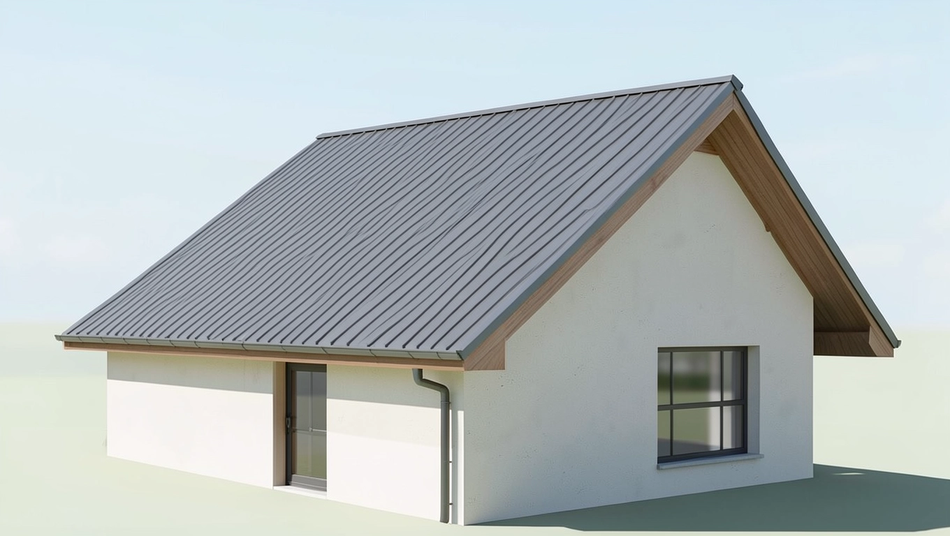 Kąt nachylenia dachu jednospadowego