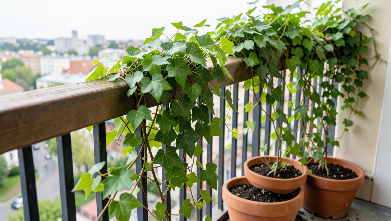 Kiedy sadzić bluszcz na balkonie
