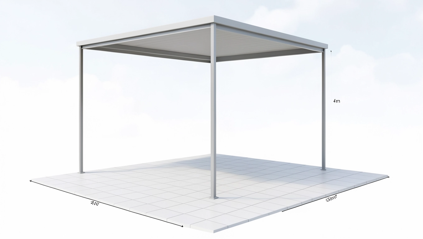 Kluczowe parametry zadaszenia tarasu a pozwolenie
