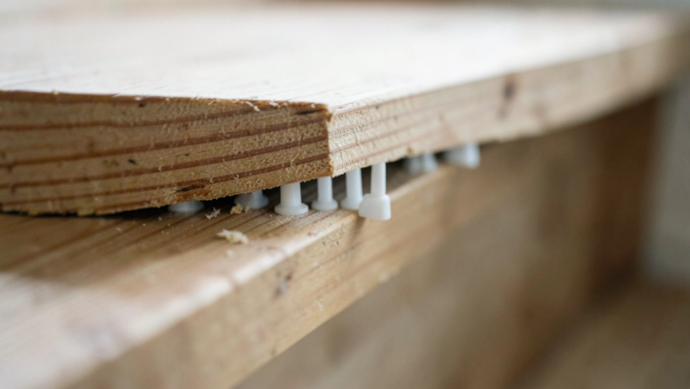 Kołki do poziomowania schodów