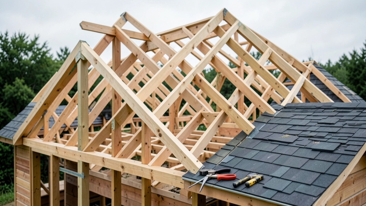 koszt dachu dwuspadowego robocizna