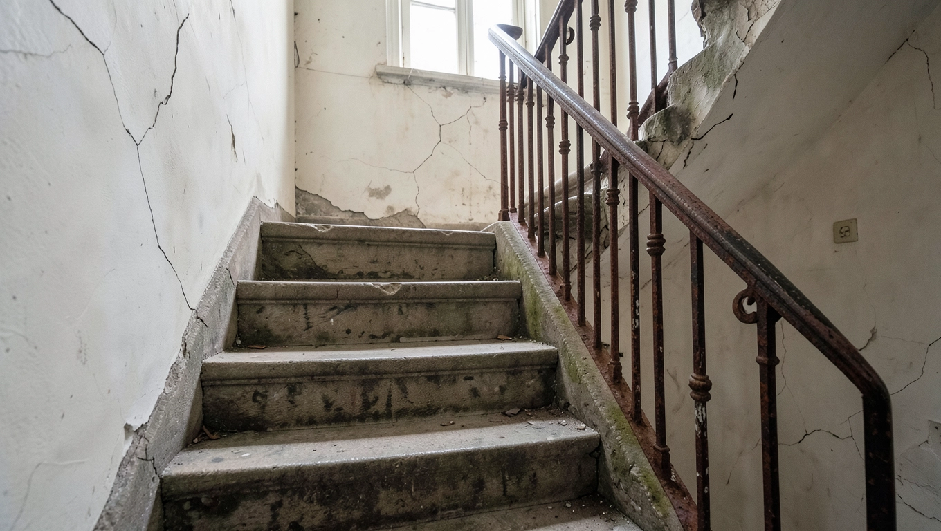 Koszt remontu klatki schodowej w kamienicy