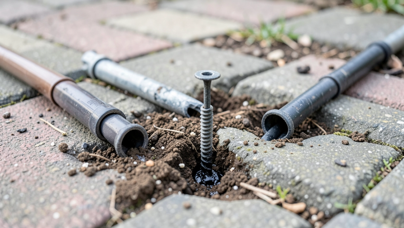 Kotwy chemiczne do altany na kostce