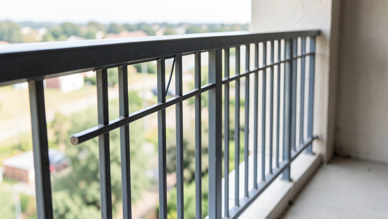 Kraty na balkonie pozwolenie