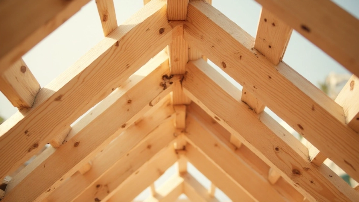 krokwie na dach dwuspadowy