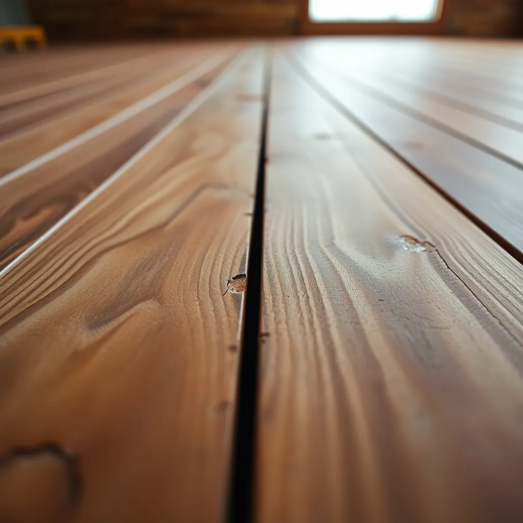 Łączenie desek tarasowych na długości