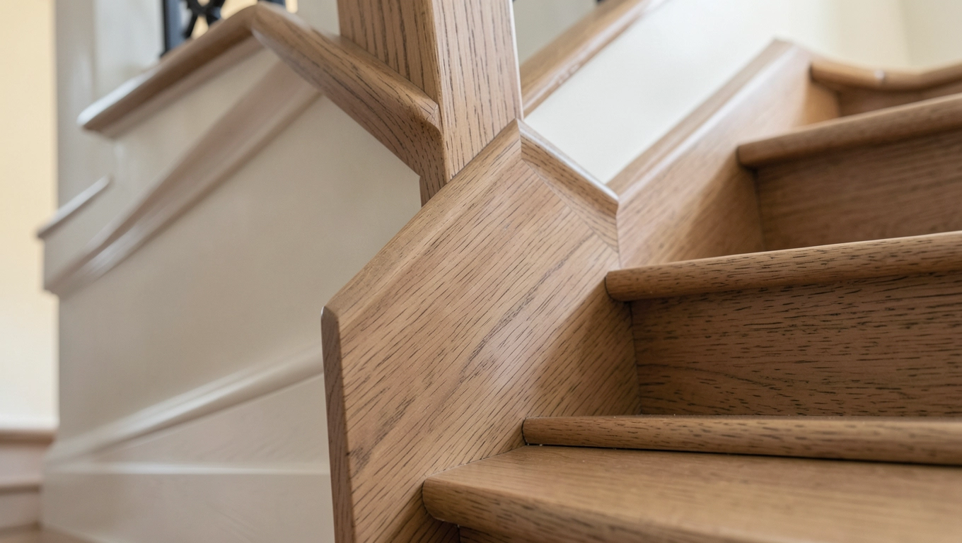 Listwy przy schodach