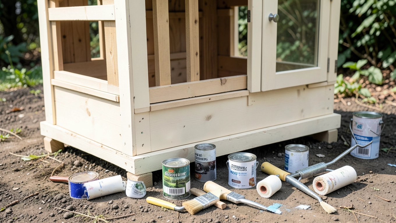 Malowanie altany cena