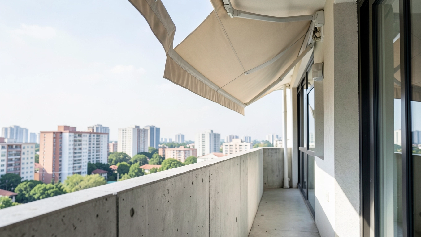 Markiza na balkon w bloku cena