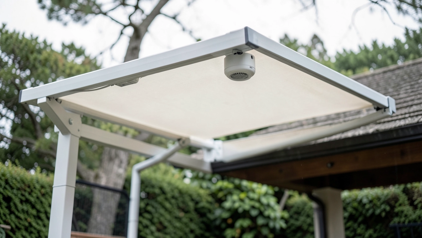 Markiza tarasowa elektryczna z czujnikiem wiatru cena