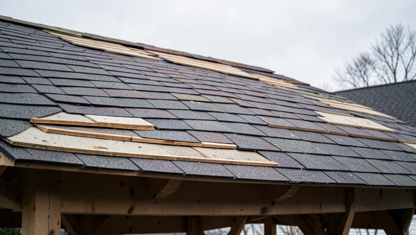 Materiał na dach altany