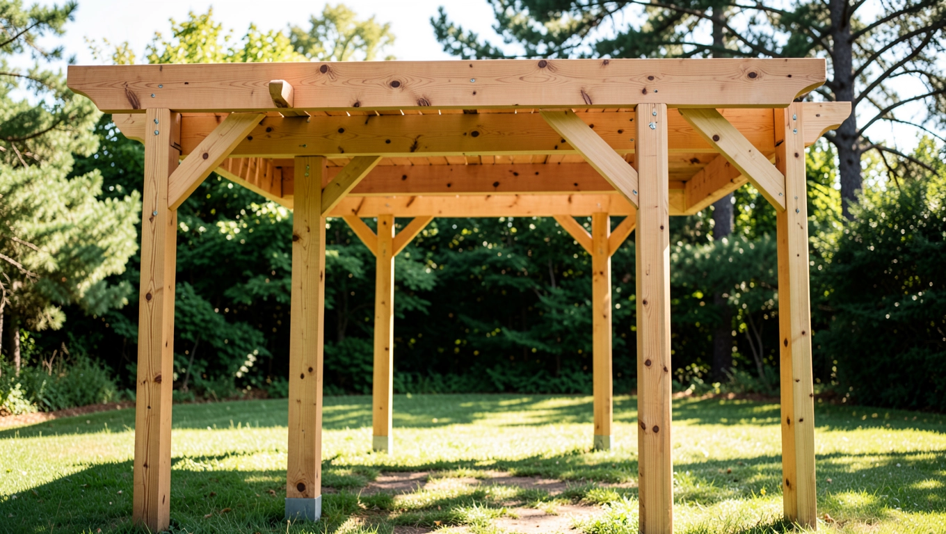 Materiały altany 3x3